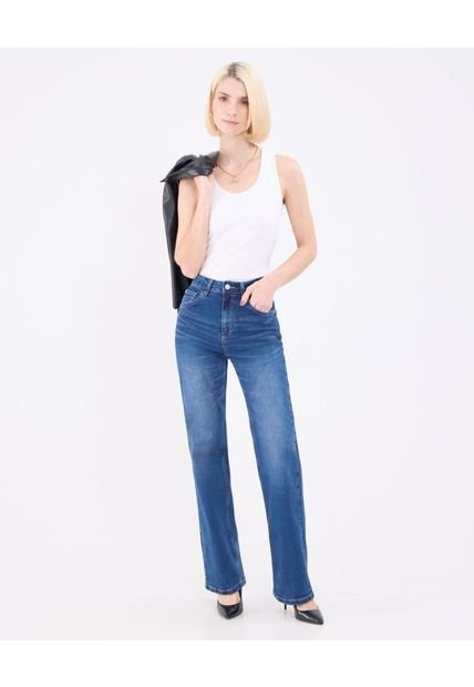 Jean Para Mujer Straight Color Azul Marca Patprimo #30160459