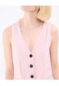Chaleco Para Mujer Plano Color Rosa Marca Patprimo #30250041 de Patprimo