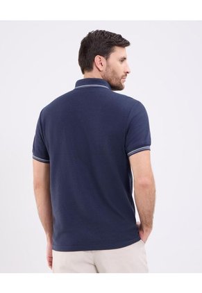Polo Para Hombre Cuello Tejido Sin Bolsillo Color Azul Marca Patprimo #44112739
