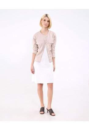 Vestido Para Mujer M/Sisa Medio Color Blanco Marca Patprimo #30171047