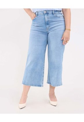 Jean Para Mujer Culotte Color Azul Marca Patprimo #14160255