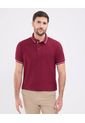 Polo Para Hombre Cuello Tejido Sin Bolsillo Color Vino Marca Patprimo #44112739 de Patprimo