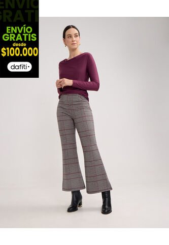 Leggins Para Mujer Largo Color Gris Claro Marca Patprimo #30230825 Patprimo