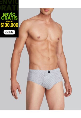 Boxer X3 Para Hombre Pantaloncillo Clasico Color Gris Marca Patprimo #44130002 Patprimo