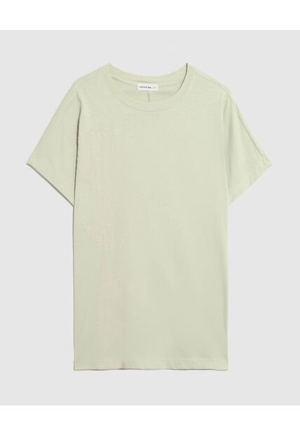 Camiseta  Para Mujer Manga Corta Moda Color Verde Marca Patprimo #14098043