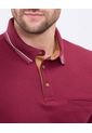 Polo Para Hombre Cuello Tejido Sin Bolsillo Color Vino Marca Patprimo #44112739 de Patprimo