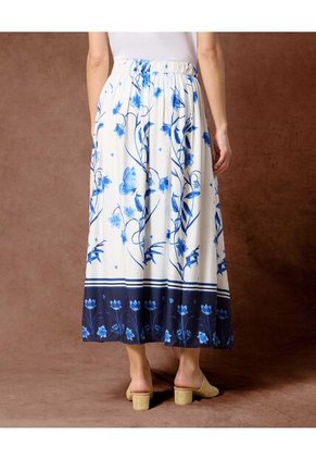 Falda Para Mujer Medio Color Blanco Marca Patprimo #30140422