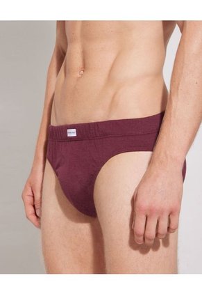 Pantalóncillo X1 Para Hombre Bikini Color Vino Marca Patprimo #44000446
