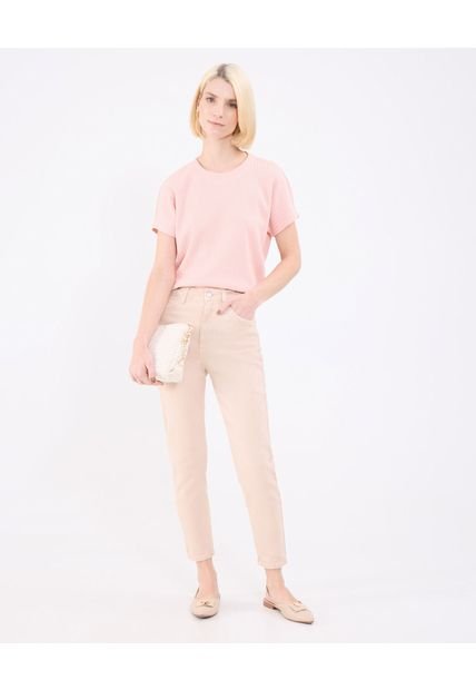 Jean Para Mujer Mom Color Beige Marca Patprimo #30160462