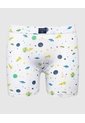 Bóxer Estampado De Planetas  Infantil Niño Blanco Patprimo de Patprimo