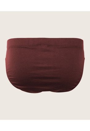 Pantalóncillo X1 Para Hombre Bikini Color Vino Marca Patprimo #44000446