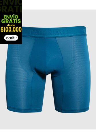 Boxer X1 Para Hombre Fleat Seamer Medio Color Azul Claro Marca Patprimo #44000162 Patprimo