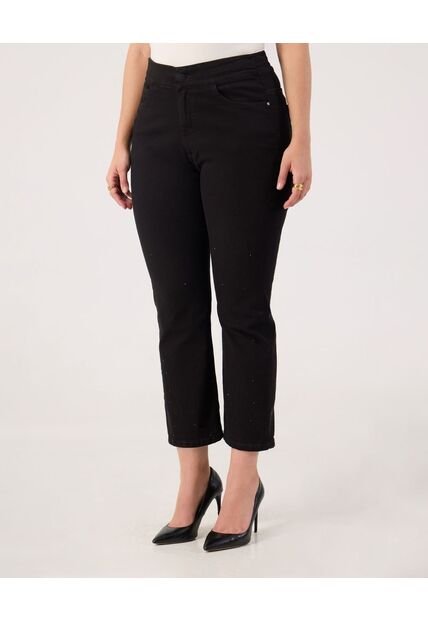 Jean Para Mujer Straight Color Negro Marca Patprimo #14160251