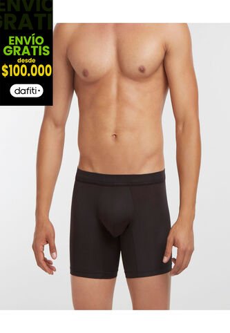 Boxer X1 Para Hombre Filete Medio Color Negro Marca Patprimo #44000251 Patprimo