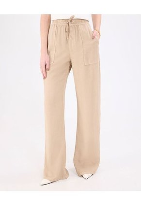 Jean Para Mujer Wide-Leg Color Beige Marca Patprimo #30160471