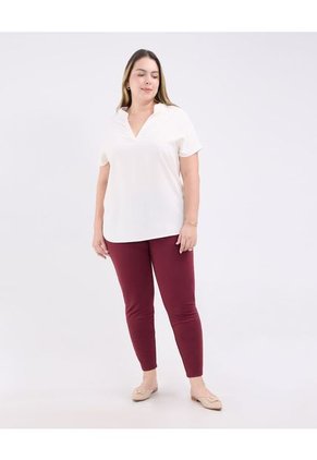 Blusa Para Mujer Manga Corta Color Blanco Marca Patprimo #14121392