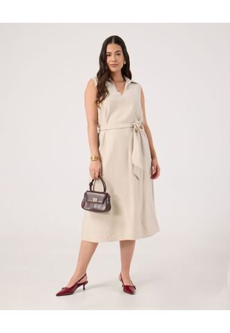 Vestido Para Mujer M/Sisa Medio Color Beige Marca Patprimo #14170102 Patprimo