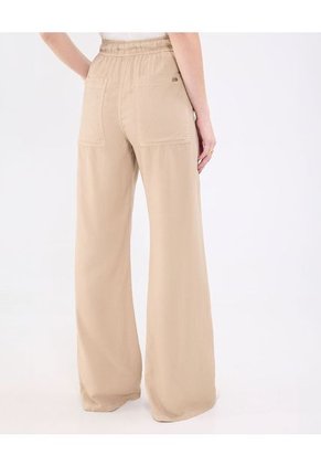 Jean Para Mujer Wide-Leg Color Beige Marca Patprimo #30160471