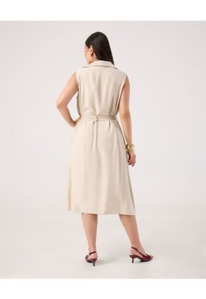 Vestido Para Mujer M/Sisa Medio Color Beige Marca Patprimo #14170102