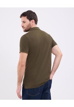 Polo Para Hombre Cuello Tejido Sin Bolsillo Color Verde Marca Patprimo #44112757