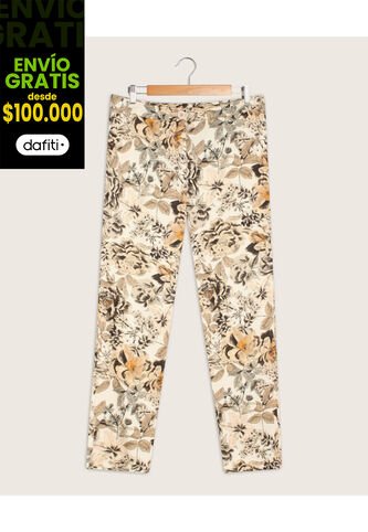 Pantalón Para Mujer  Color Crema Marca Patprimo #30071560 Patprimo