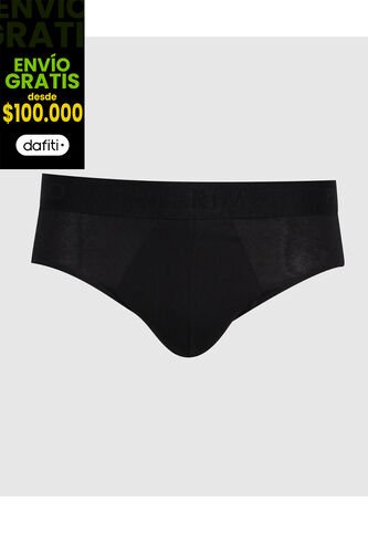 Pantalóncillo X1 Para Hombre Brief Color Negro Marca Patprimo #44000457 Patprimo