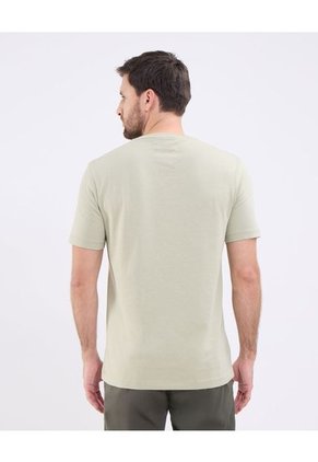 Camiseta Para Hombre Manga Corta Cuello Henley Color Verde Marca Patprimo #44090941