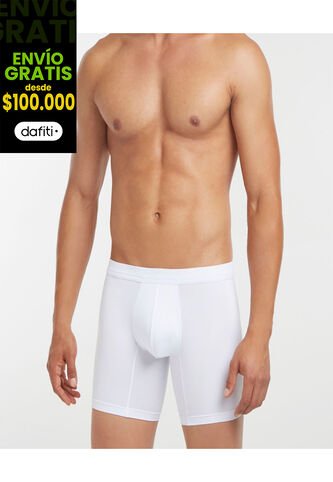 Boxer X1 Para Hombre Filete Medio Color Blanco Marca Patprimo #44000251 Patprimo