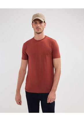 Camiseta Para Hombre Manga Corta Cuello Redondo Color Rojo  Marca Patprimo #44090877