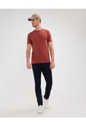 Camiseta Para Hombre Manga Corta Cuello Redondo Color Rojo  Marca Patprimo #44090877