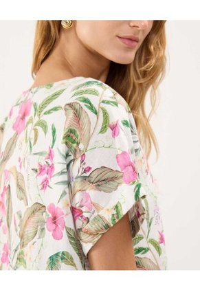 Blusa Para Mujer Manga Corta Color Blanco Marca Patprimo #30123395