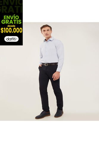 Pantalón Para Hombre Chino Color Azul  Marca Patprimo #44071045 Patprimo