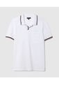 Polo Para Hombre Cuello Tejido Sin Bolsillo Color Blanco Marca Patprimo #44112483 de Patprimo