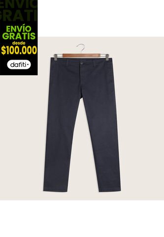 Pantalón Para Hombre Chino Color Azul  Marca Patprimo #44071023 Patprimo