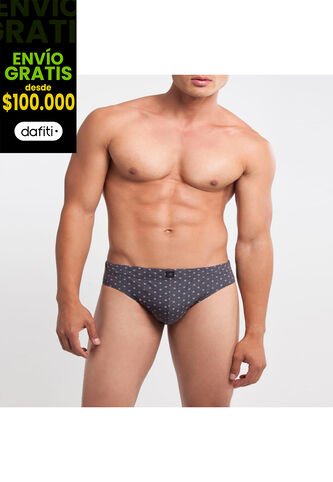 Pantalóncillo X1 Para Hombre Bikini Color Negro Marca Patprimo #44000076 Patprimo