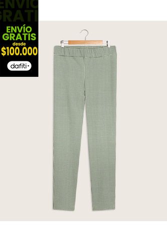 Leggins Para Mujer Medio Color Verde  Marca Patprimo #30230700 Patprimo