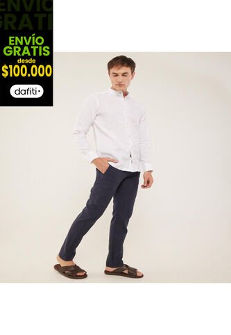 Pantalón Para Hombre Chino Color Azul  Marca Patprimo #44071071 Patprimo