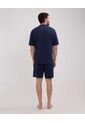 Pijama Para Hombre M/C P/C Color Azul Oscuro Marca Patprimo #44040204 de Patprimo