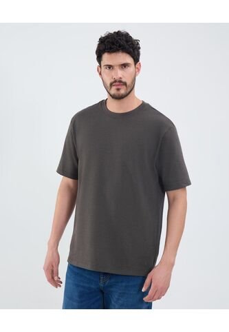 Camiseta Para Hombre Manga Corta Cuello Redondo Color Verde Marca Patprimo #44090938 Patprimo
