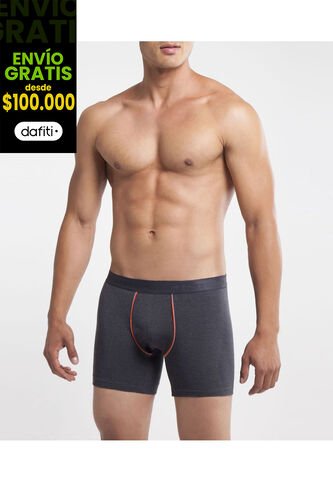 Boxer X1 Para Hombre Filete Medio Color Negro Marca Patprimo #10520 Patprimo