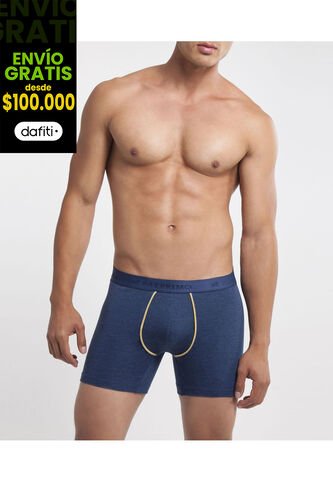 Boxer X1 Para Hombre Filete Medio Color Azul Marca Patprimo #10520 Patprimo