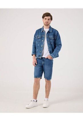 Chaqueta Para Hombre Trucker Color Azul Marca Patprimo #44080342