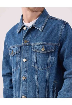 Chaqueta Para Hombre Trucker Color Azul Marca Patprimo #44080342