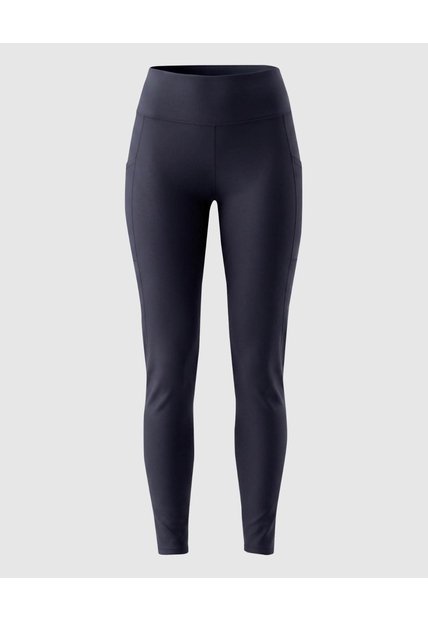 Legging Deportivo Con Bolsillos Mujer  Para Mujer Azul Patprimo