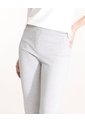 Leggings Preteñido Con Bolsillos Ribete En Frente, Simulacion Jota, Lineas Gris  Para Mujer Gris Patprimo de Patprimo