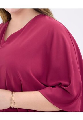 Blusa Para Mujer Manga Larga Color Vino Marca Patprimo #14121394