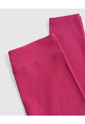 Legging Texturizado Mujer Ajustado Para Mujer Rosado Patprimo