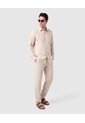 Pantalón Largo Casual Para Hombre  Para Hombre Beige Patprimo de Patprimo