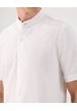 Camisa Para Hombre Manga Corta Sin Bolsillo Cuello Neru Color Blanco Marca Patprimo #44013160 de Patprimo