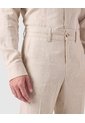 Pantalón Largo Casual Para Hombre  Para Hombre Beige Patprimo de Patprimo